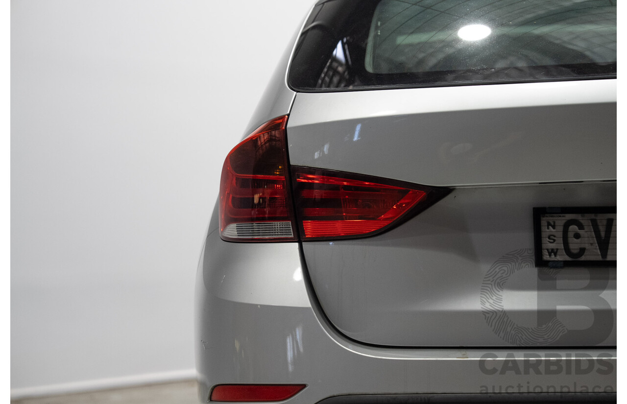 07/2014 BMW X1 sDRIVE 18d E84 MY14 UPGRADE 4d Wagon Silver 2.0L