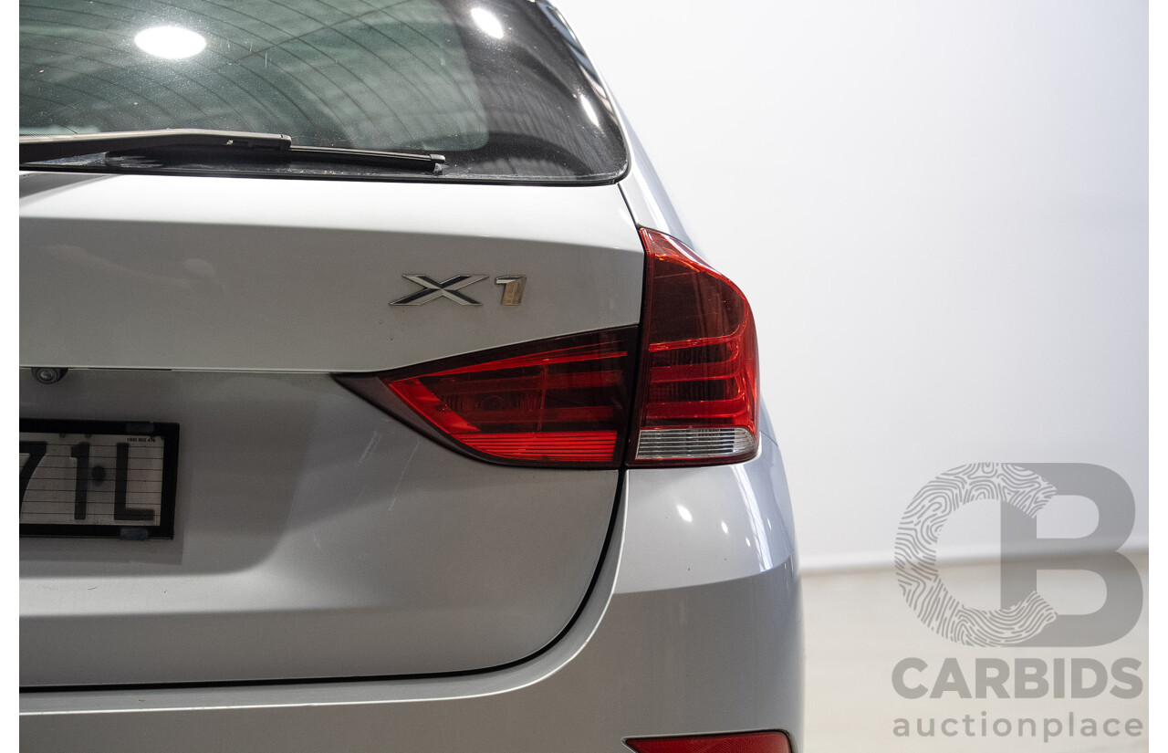 07/2014 BMW X1 sDRIVE 18d E84 MY14 UPGRADE 4d Wagon Silver 2.0L