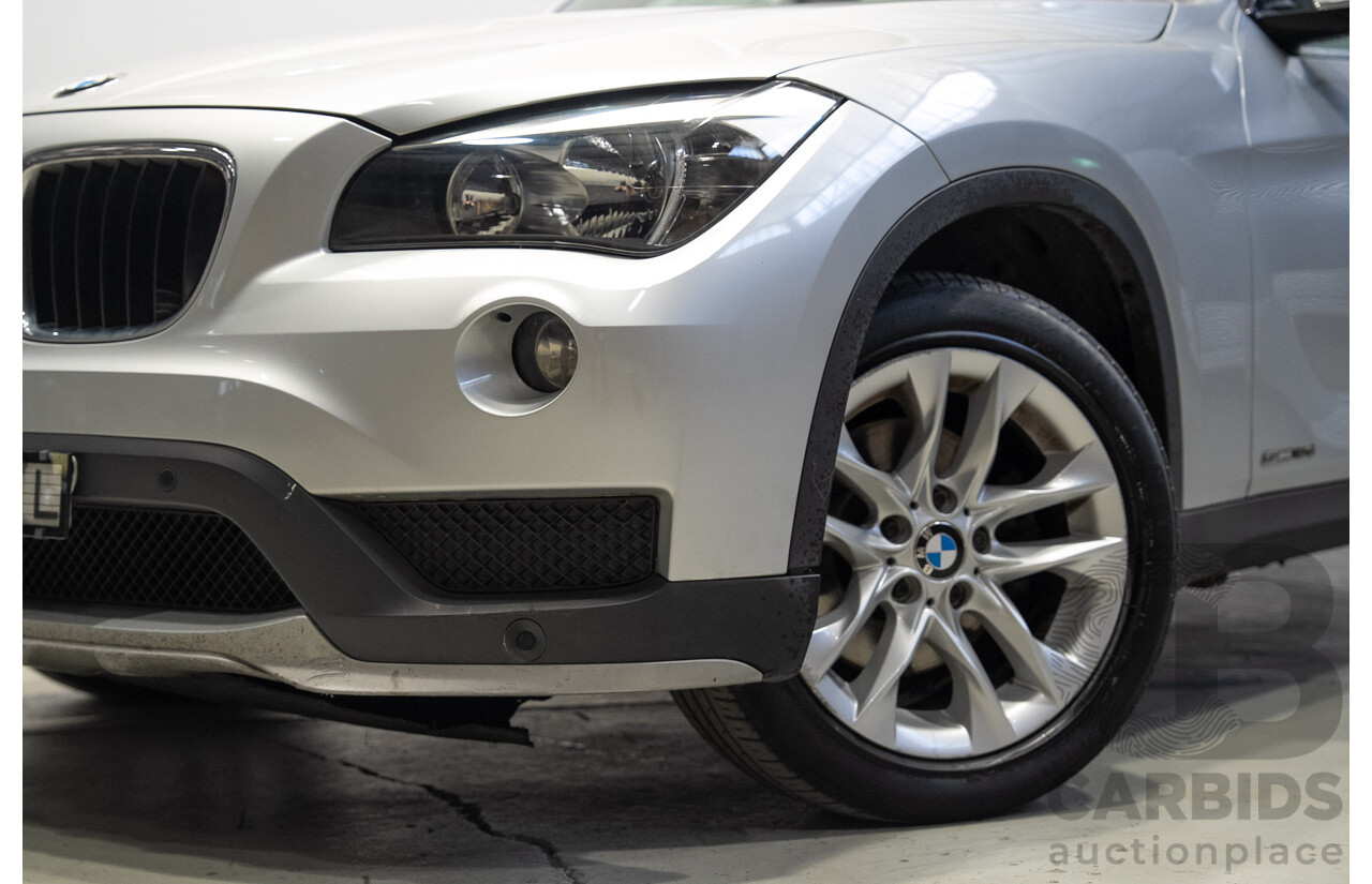 07/2014 BMW X1 sDRIVE 18d E84 MY14 UPGRADE 4d Wagon Silver 2.0L