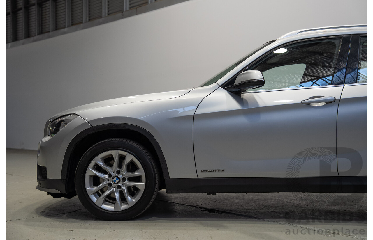 07/2014 BMW X1 sDRIVE 18d E84 MY14 UPGRADE 4d Wagon Silver 2.0L