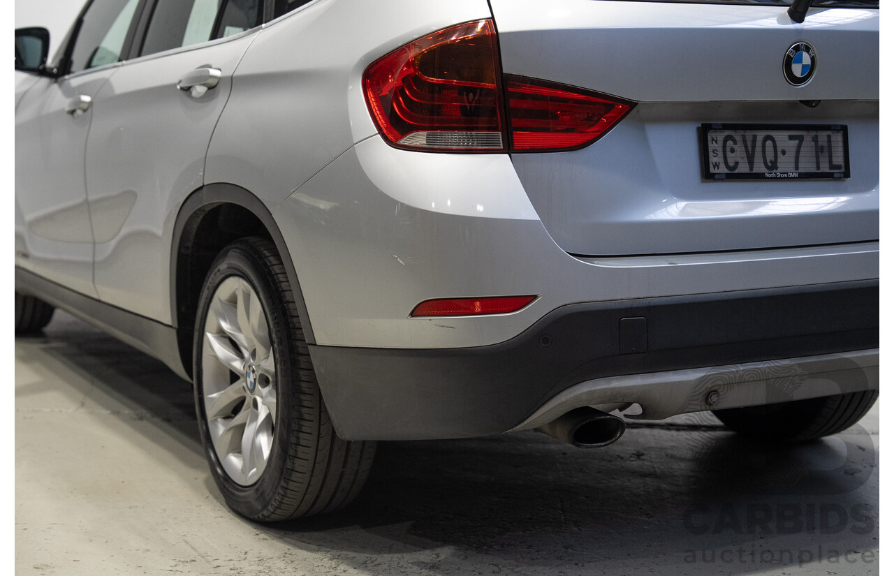 07/2014 BMW X1 sDRIVE 18d E84 MY14 UPGRADE 4d Wagon Silver 2.0L
