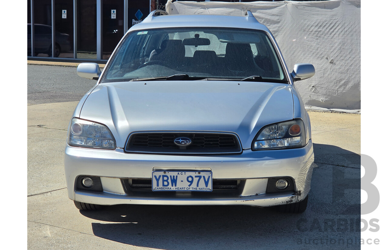 12/2001 Subaru Liberty RX MY01 4d Wagon Silver 2.5L
