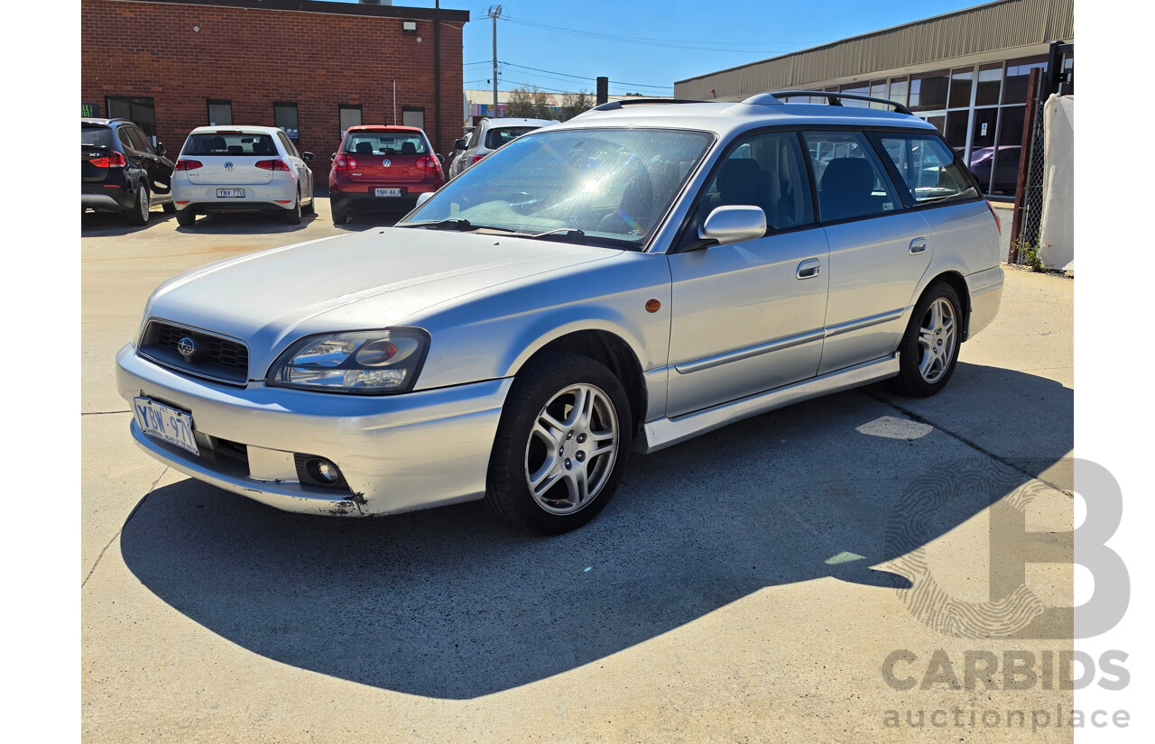 12/2001 Subaru Liberty RX MY01 4d Wagon Silver 2.5L