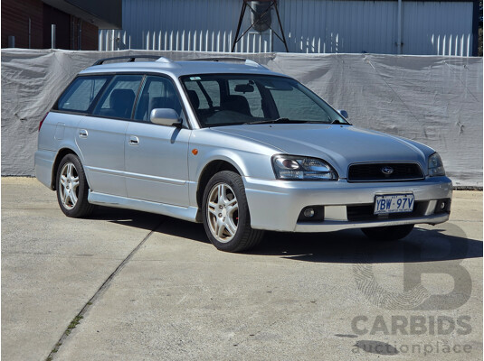 12/2001 Subaru Liberty RX MY01 4d Wagon Silver 2.5L