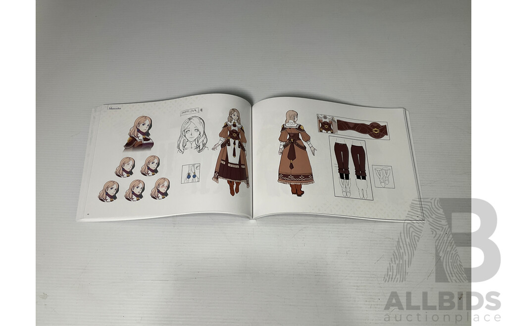 Five Emblem Warriors - Three Hopes Art Book. Paperback Edition