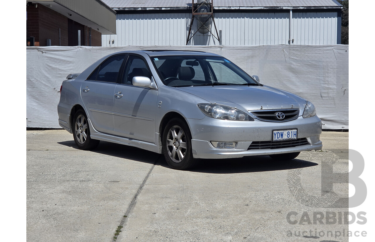 03/2005 Toyota Camry Azura MCV36R UPGRADE 4d Sedan Silver 3.0L