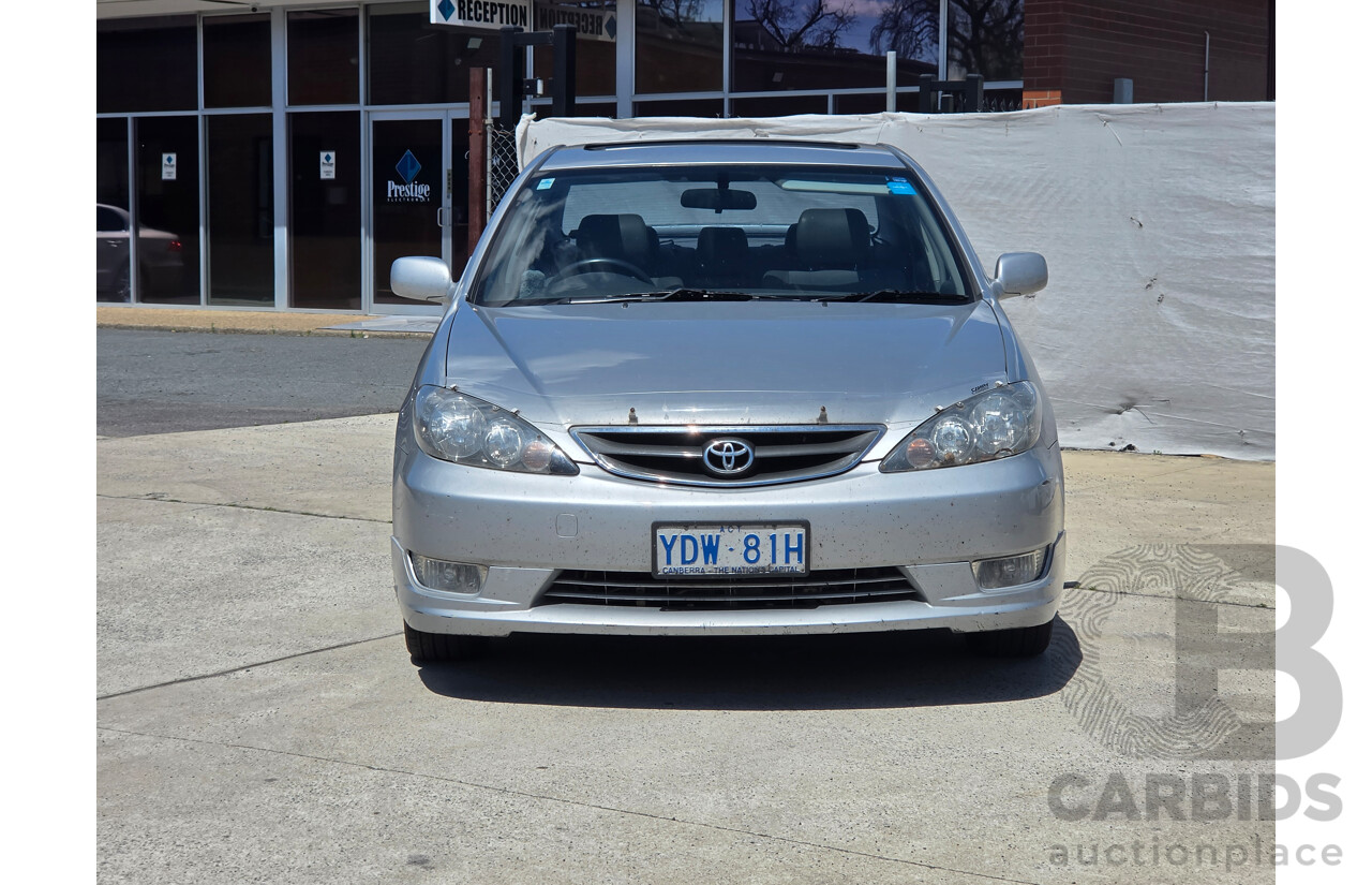 03/2005 Toyota Camry Azura MCV36R UPGRADE 4d Sedan Silver 3.0L