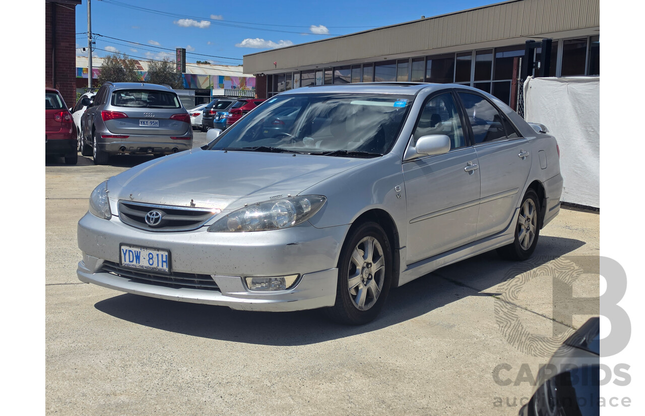 03/2005 Toyota Camry Azura MCV36R UPGRADE 4d Sedan Silver 3.0L