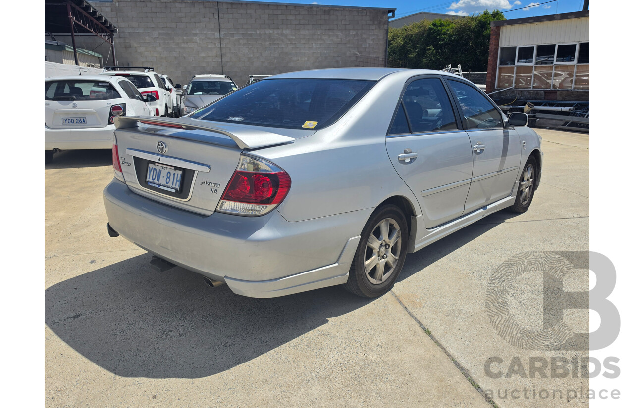 03/2005 Toyota Camry Azura MCV36R UPGRADE 4d Sedan Silver 3.0L