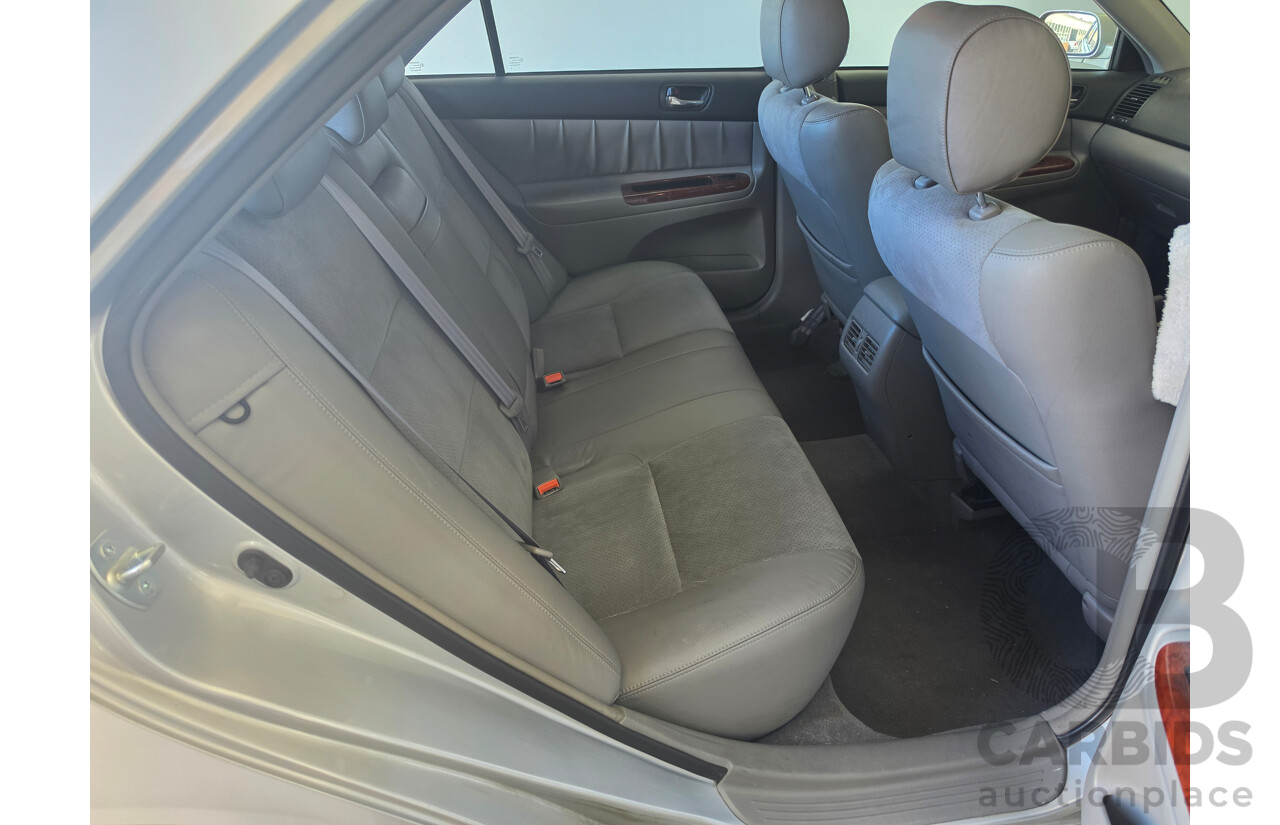 03/2005 Toyota Camry Azura MCV36R UPGRADE 4d Sedan Silver 3.0L