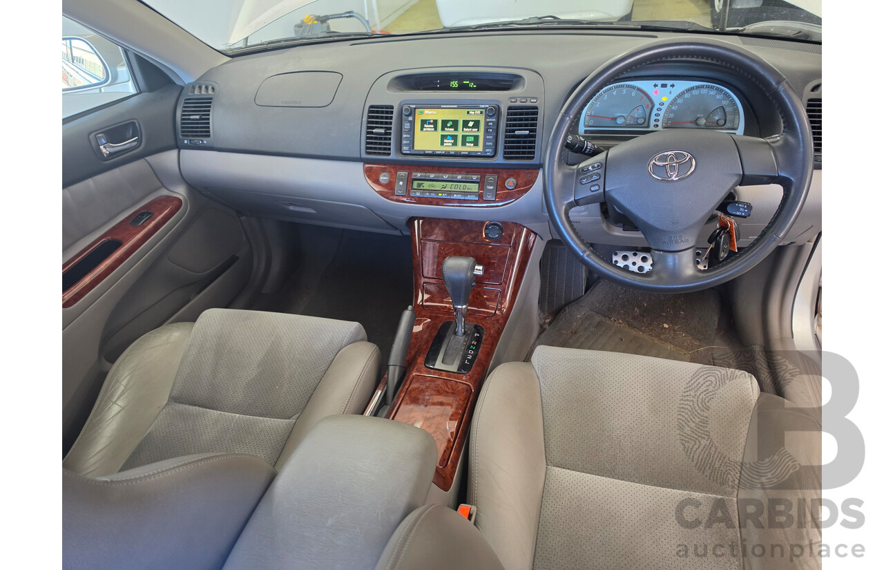 03/2005 Toyota Camry Azura MCV36R UPGRADE 4d Sedan Silver 3.0L