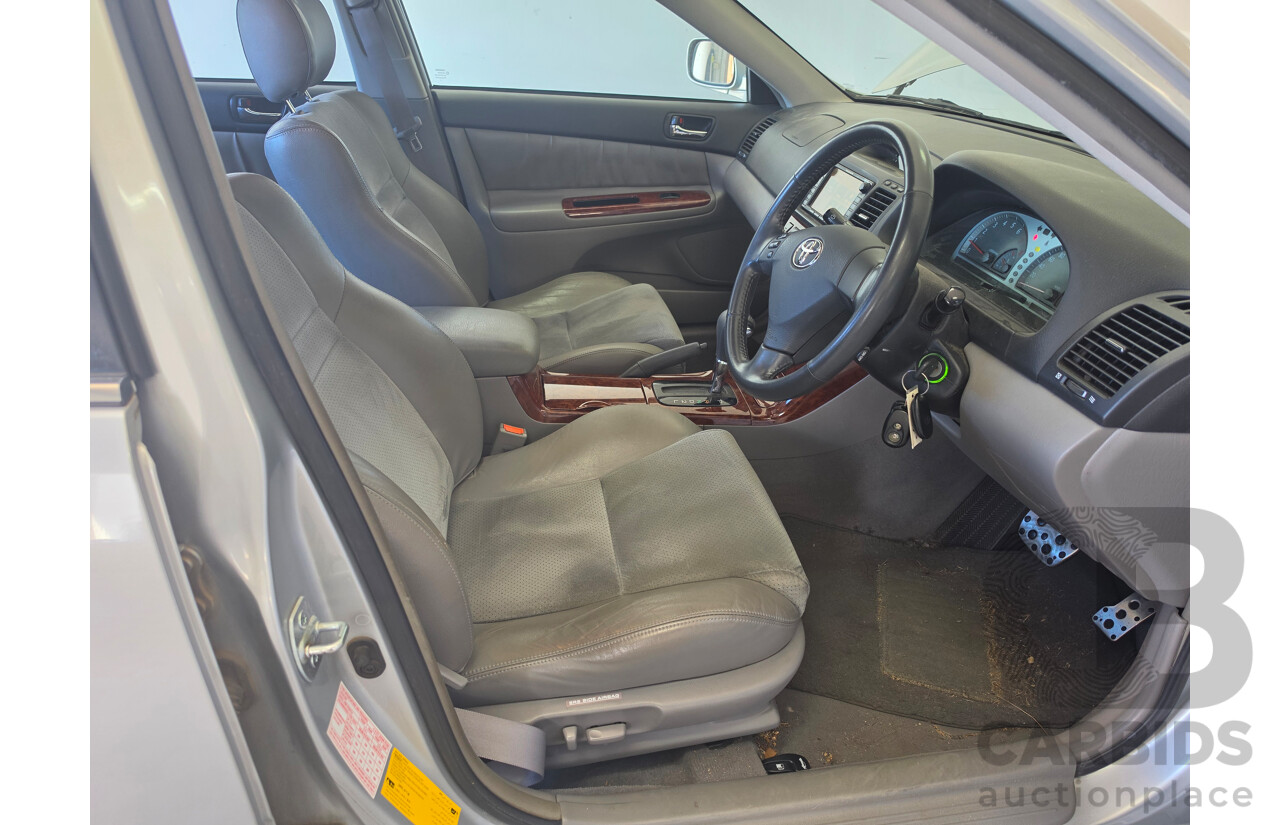 03/2005 Toyota Camry Azura MCV36R UPGRADE 4d Sedan Silver 3.0L