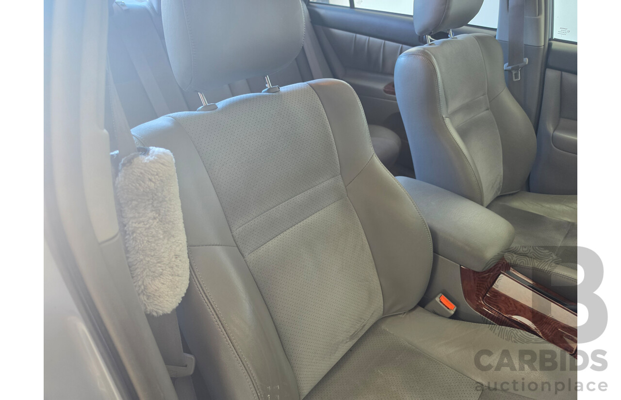 03/2005 Toyota Camry Azura MCV36R UPGRADE 4d Sedan Silver 3.0L
