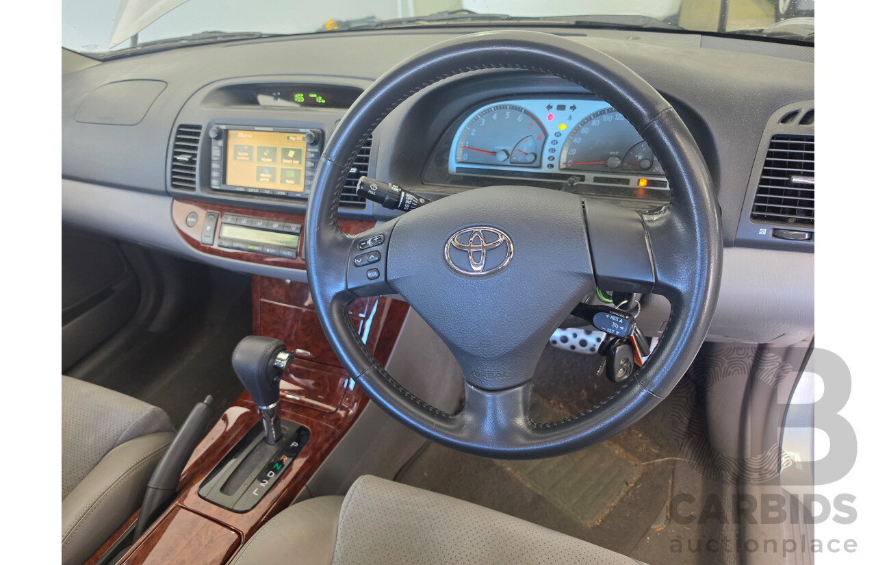 03/2005 Toyota Camry Azura MCV36R UPGRADE 4d Sedan Silver 3.0L