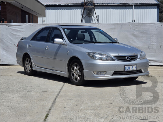 03/2005 Toyota Camry Azura MCV36R UPGRADE 4d Sedan Silver 3.0L