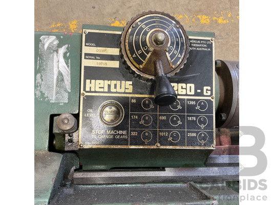 Hercus 260-G  Bench Lathe