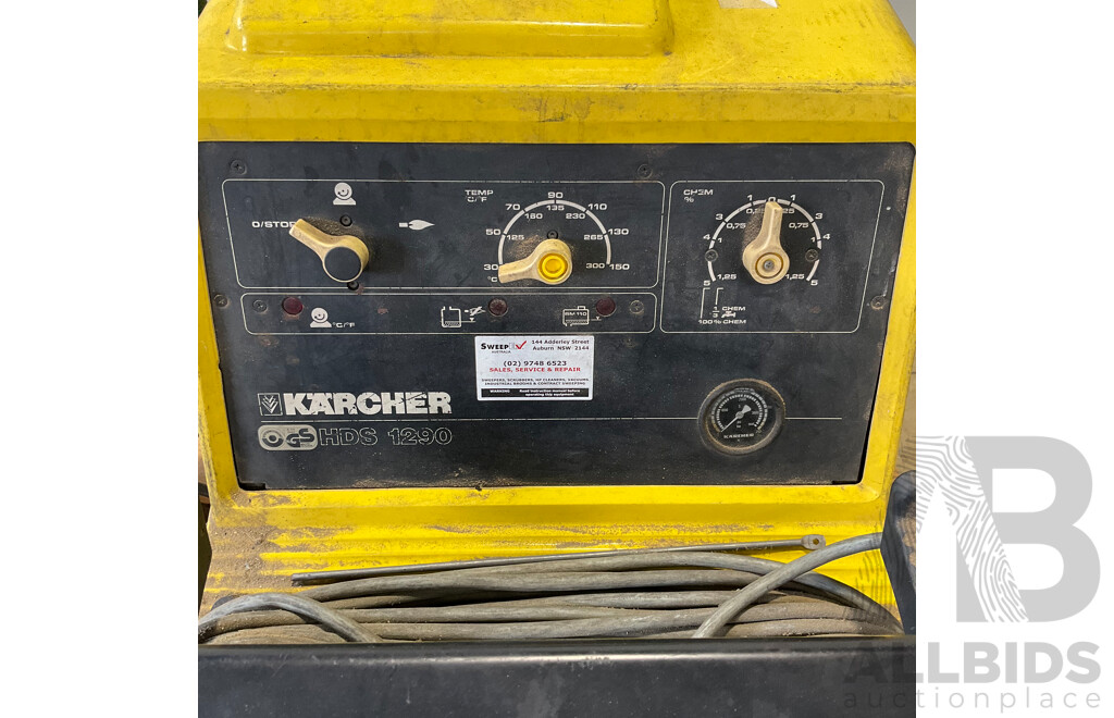 KARCHER HDS 1290 Commercial Hot-Water High-Pressure Cleaner