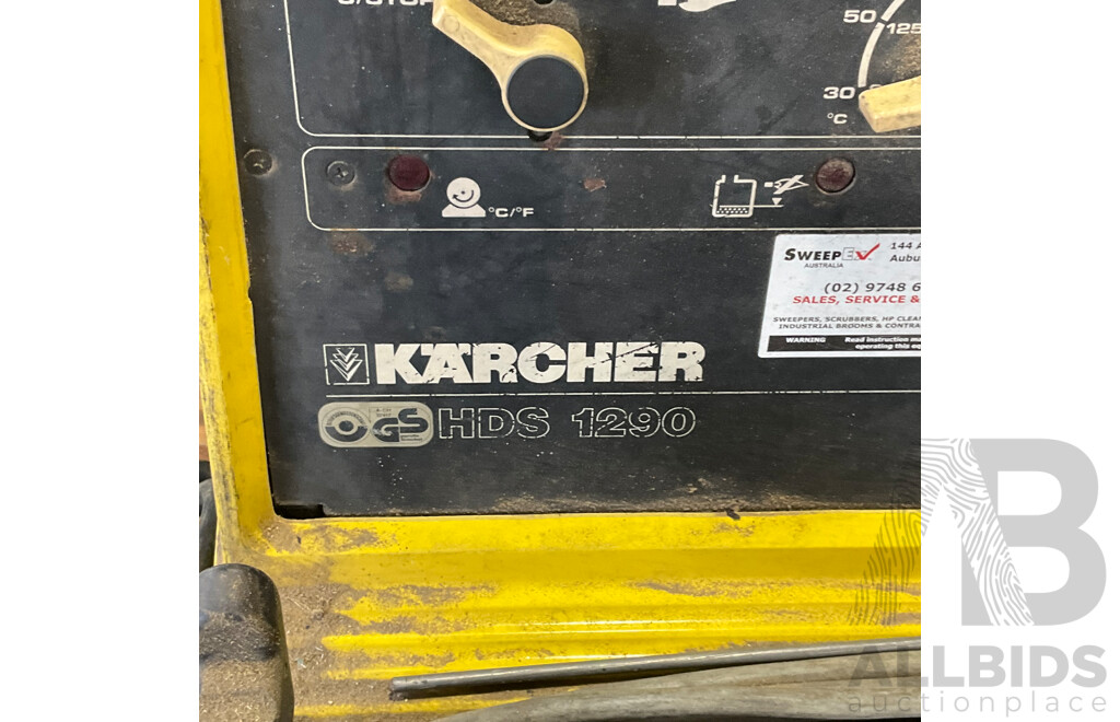 KARCHER HDS 1290 Commercial Hot-Water High-Pressure Cleaner