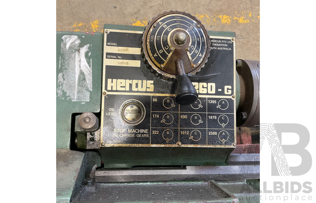 Hercus 260-G Bench Lathe