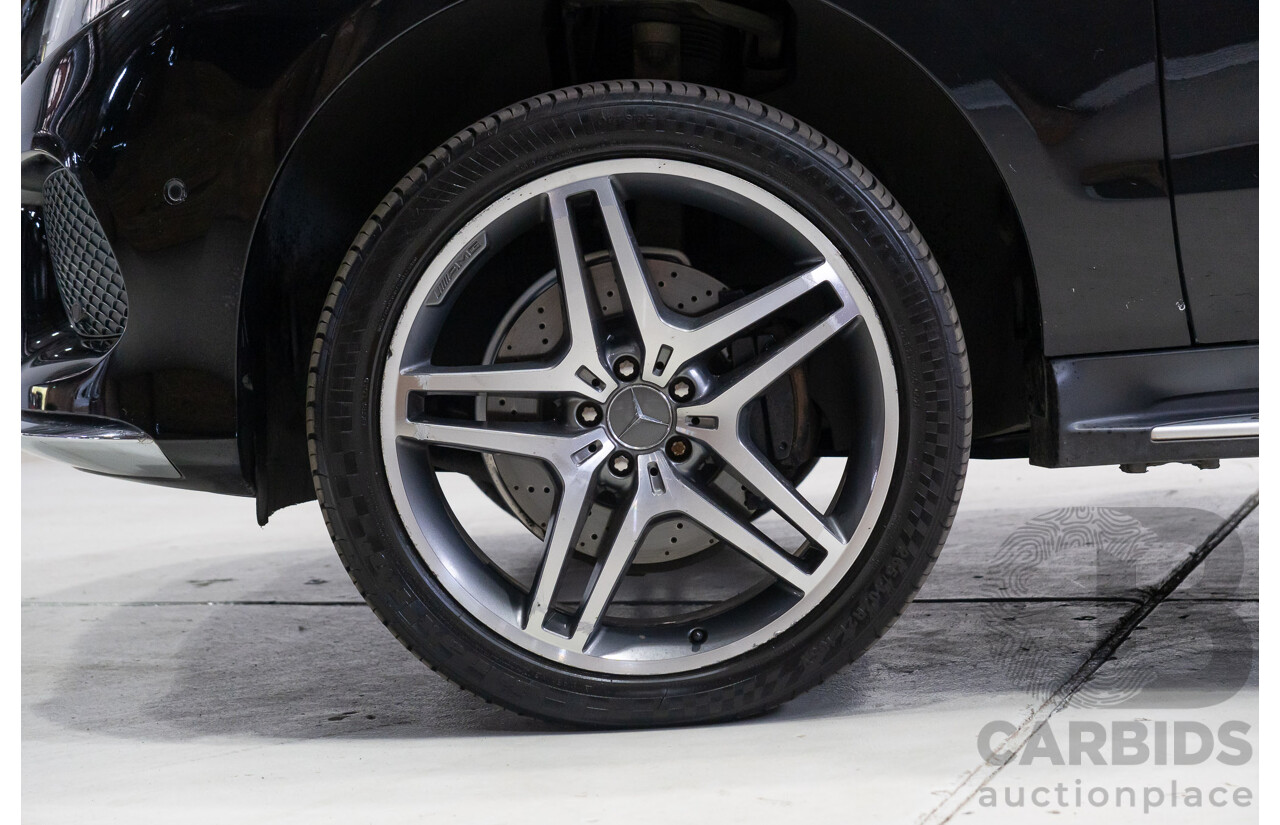 10/2015 Mercedes-Benz GLE350d AWD 166 4d Wagon Black 3.0L