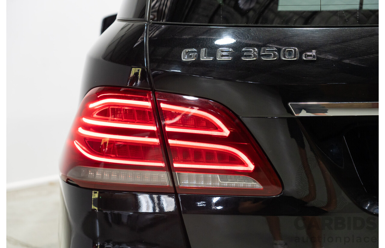 10/2015 Mercedes-Benz GLE350d AWD 166 4d Wagon Black 3.0L