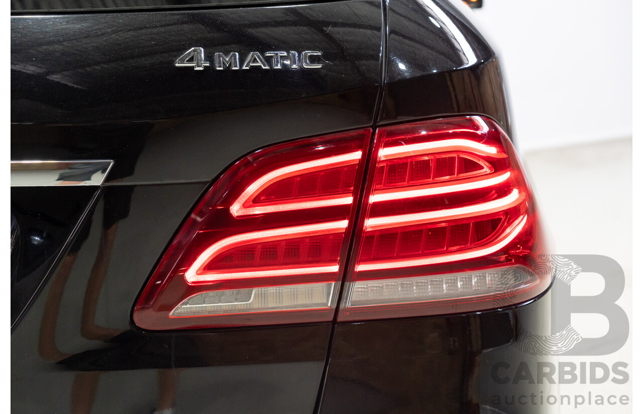 10/2015 Mercedes-Benz GLE350d AWD 166 4d Wagon Black 3.0L