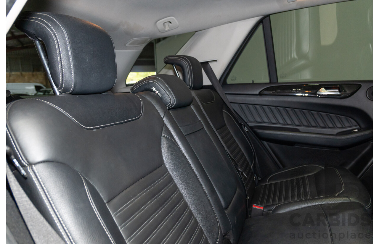 10/2015 Mercedes-Benz GLE350d AWD 166 4d Wagon Black 3.0L