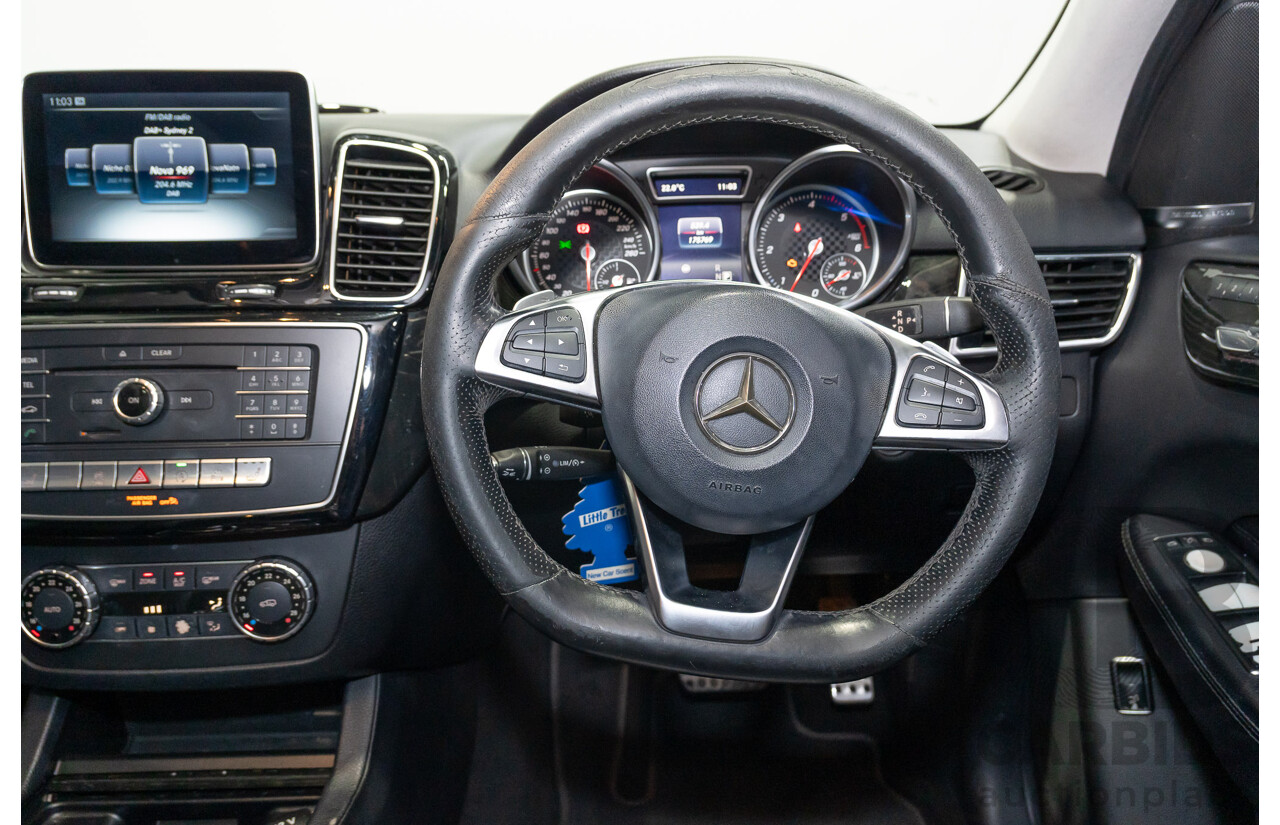 10/2015 Mercedes-Benz GLE350d AWD 166 4d Wagon Black 3.0L