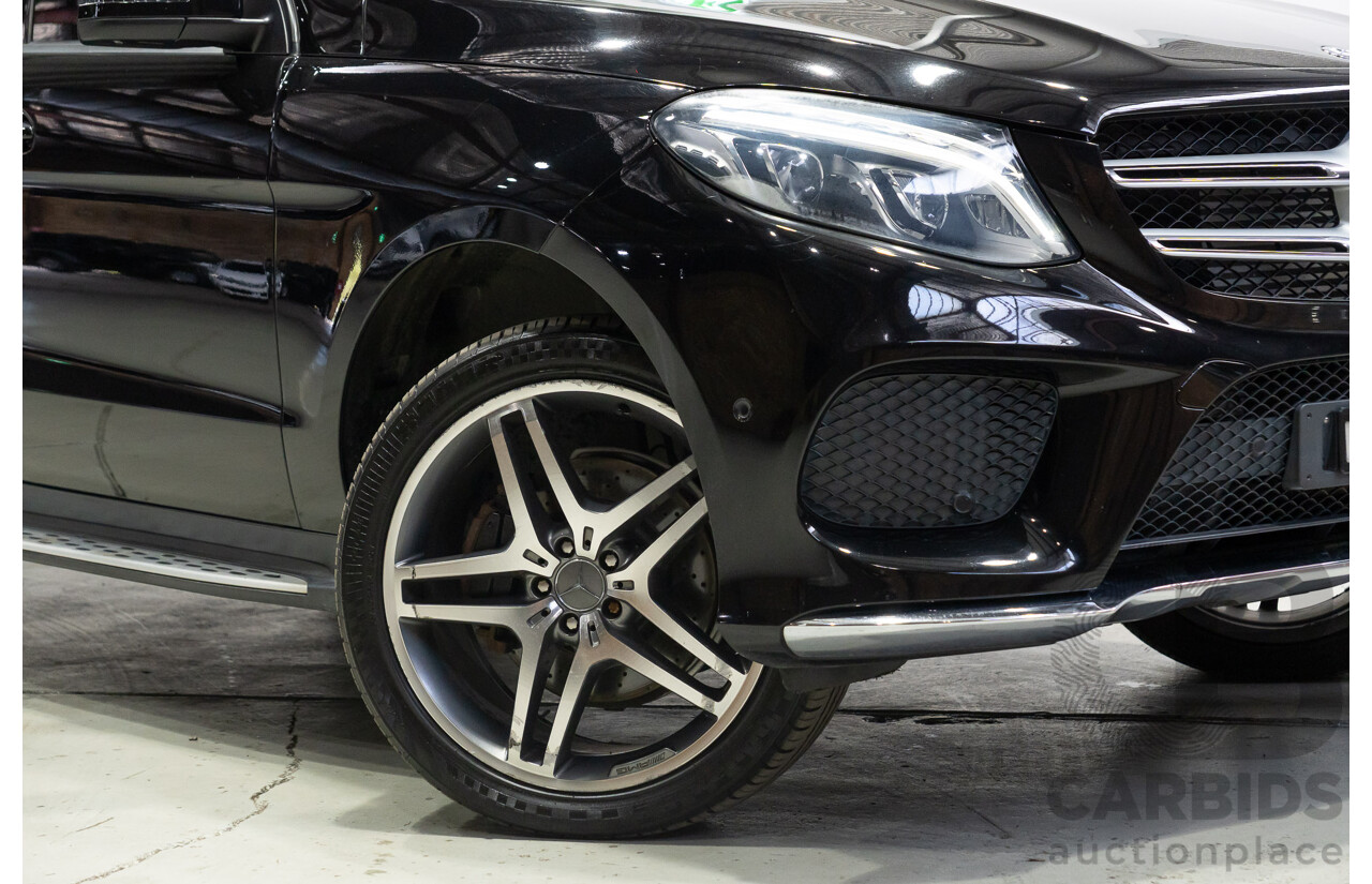 10/2015 Mercedes-Benz GLE350d AWD 166 4d Wagon Black 3.0L