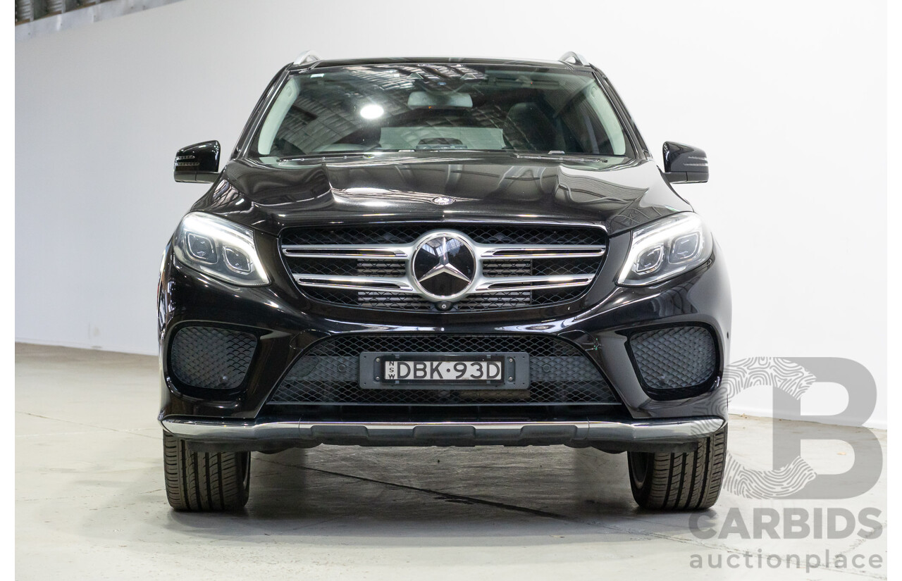 10/2015 Mercedes-Benz GLE350d AWD 166 4d Wagon Black 3.0L