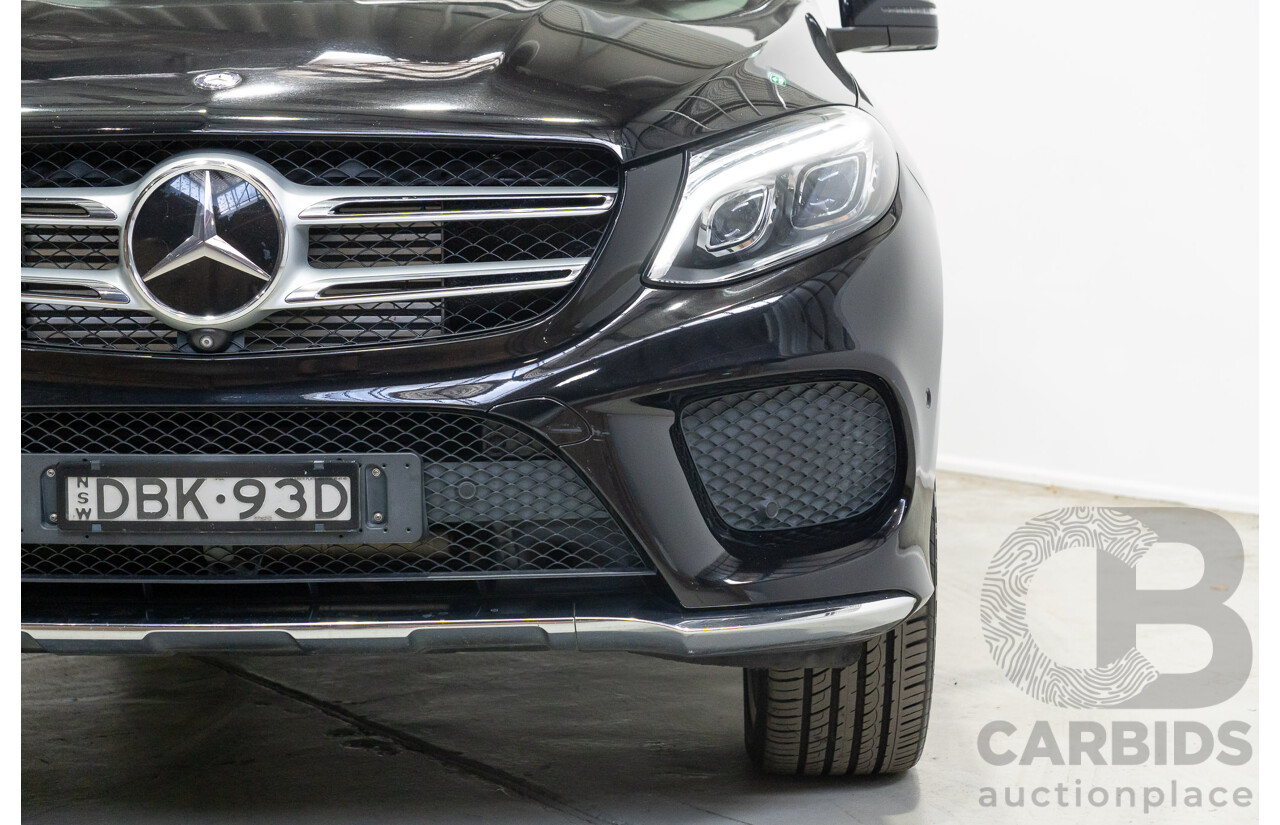 10/2015 Mercedes-Benz GLE350d AWD 166 4d Wagon Black 3.0L