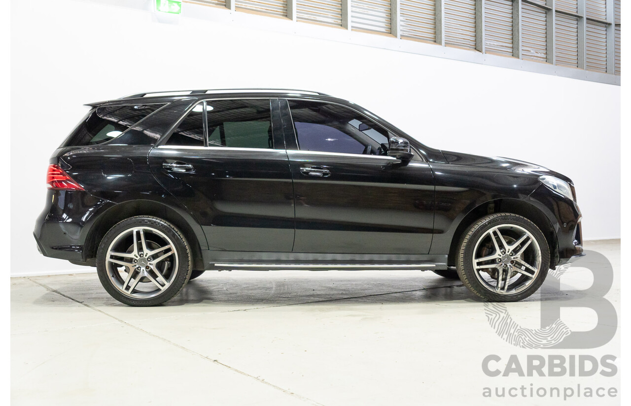 10/2015 Mercedes-Benz GLE350d AWD 166 4d Wagon Black 3.0L