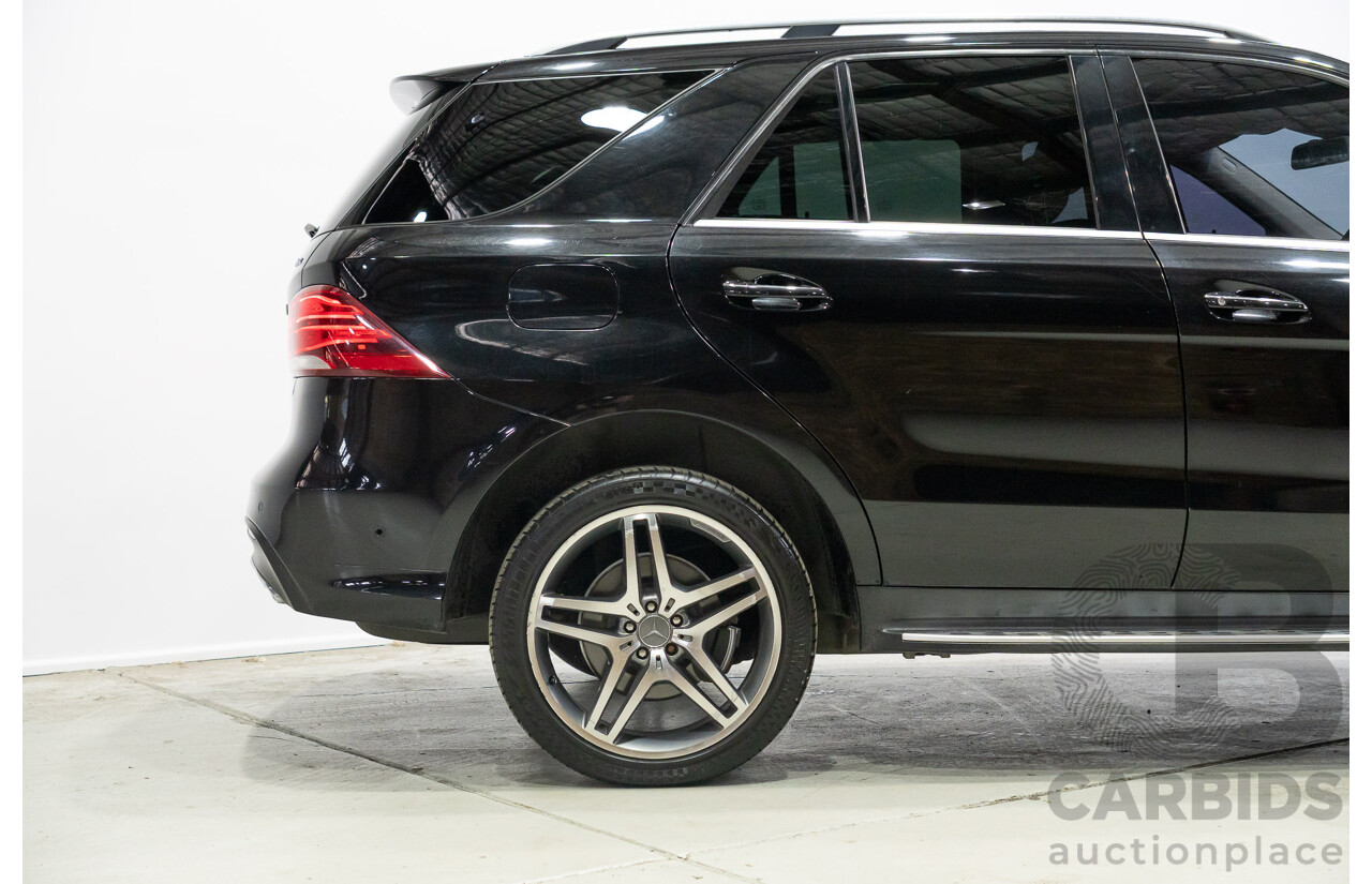 10/2015 Mercedes-Benz GLE350d AWD 166 4d Wagon Black 3.0L