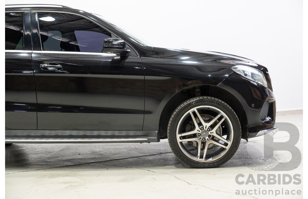 10/2015 Mercedes-Benz GLE350d AWD 166 4d Wagon Black 3.0L