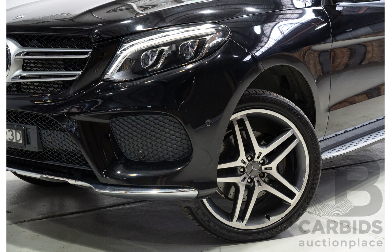 10/2015 Mercedes-Benz GLE350d AWD 166 4d Wagon Black 3.0L