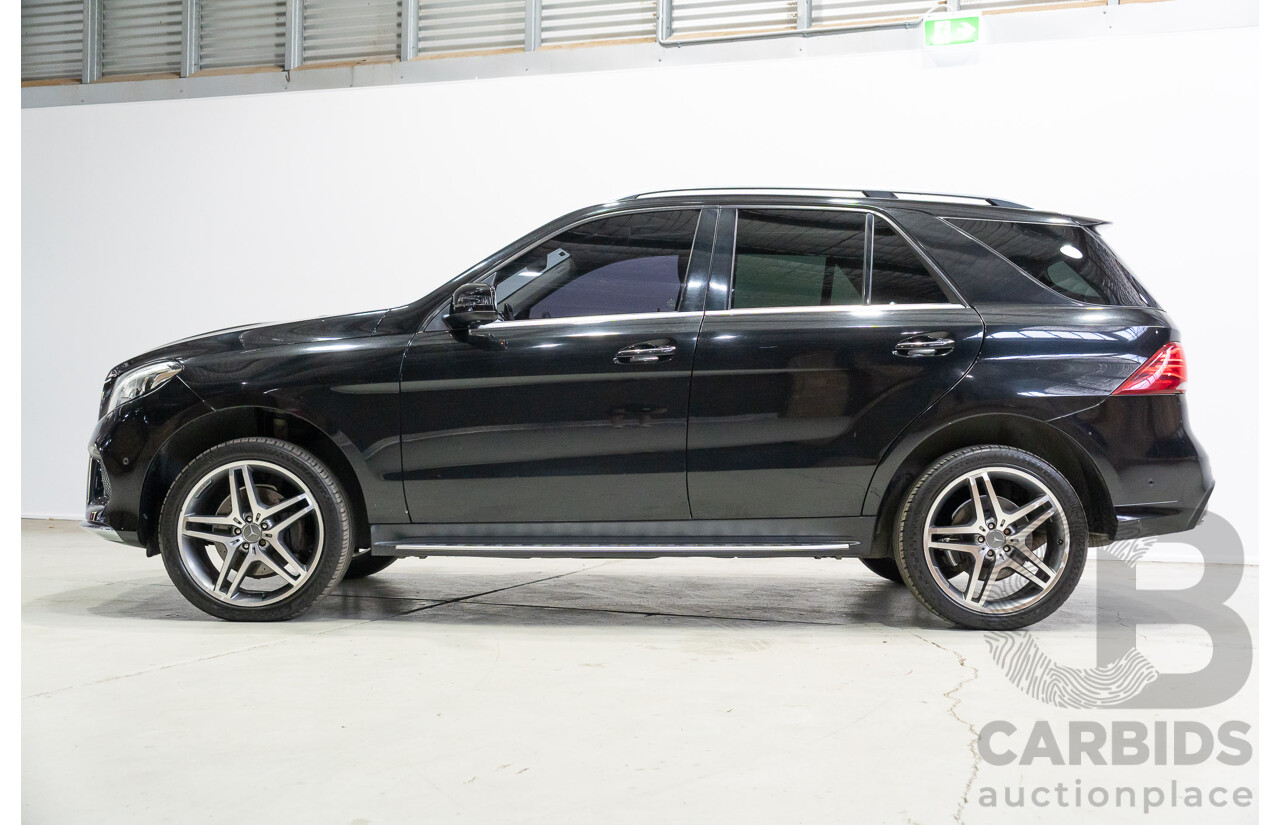 10/2015 Mercedes-Benz GLE350d AWD 166 4d Wagon Black 3.0L