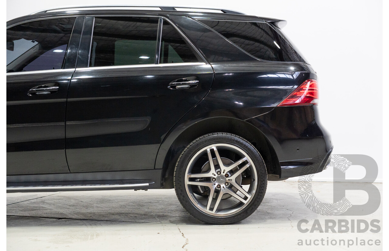 10/2015 Mercedes-Benz GLE350d AWD 166 4d Wagon Black 3.0L