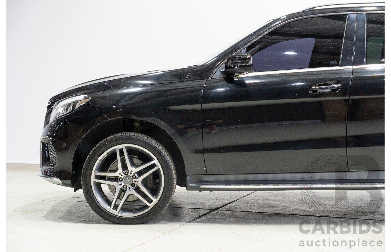 10/2015 Mercedes-Benz GLE350d AWD 166 4d Wagon Black 3.0L