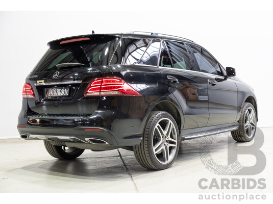 10/2015 Mercedes-Benz GLE350d AWD 166 4d Wagon Black 3.0L