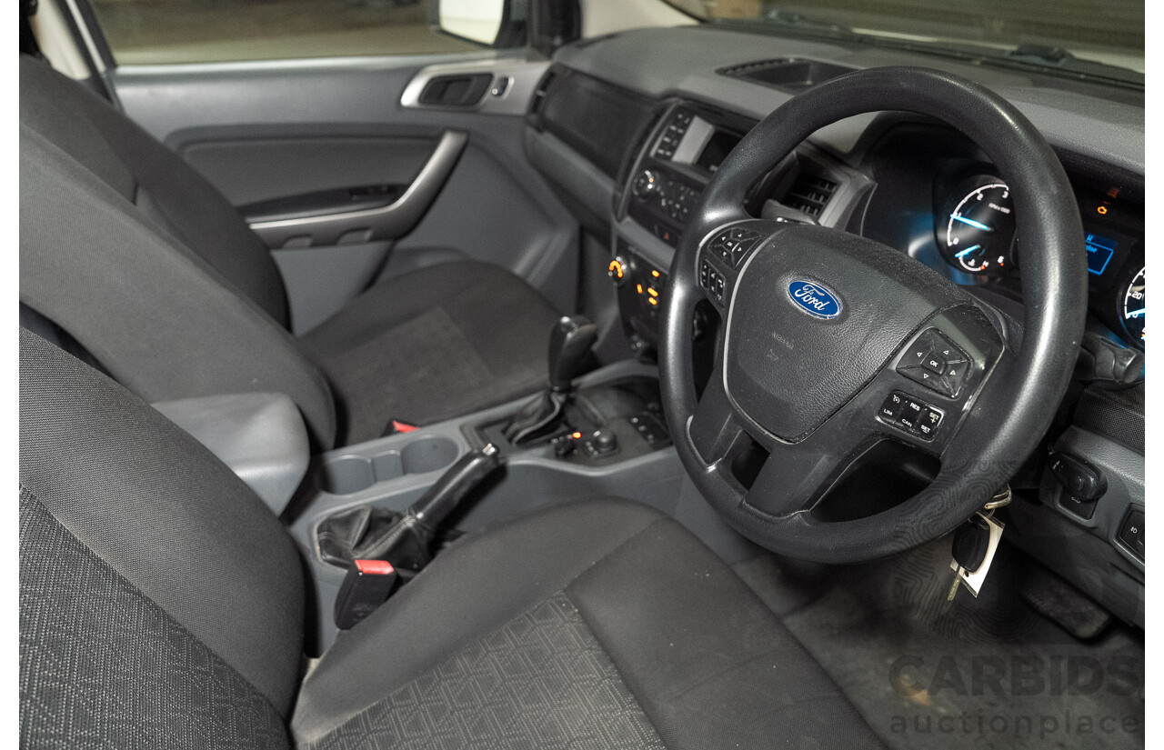 11/2015 Ford Ranger XLS (4x4) PX MKII Dual Cab Utility White 3.2L