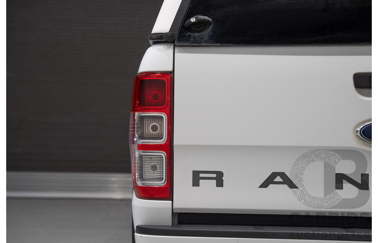 11/2015 Ford Ranger XLS (4x4) PX MKII Dual Cab Utility White 3.2L
