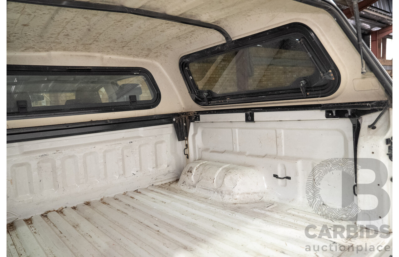 11/2015 Ford Ranger XLS (4x4) PX MKII Dual Cab Utility White 3.2L