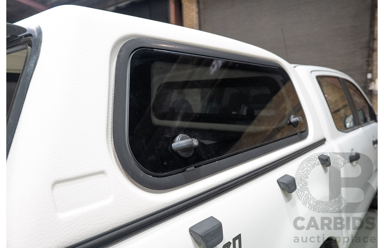11/2015 Ford Ranger XLS (4x4) PX MKII Dual Cab Utility White 3.2L