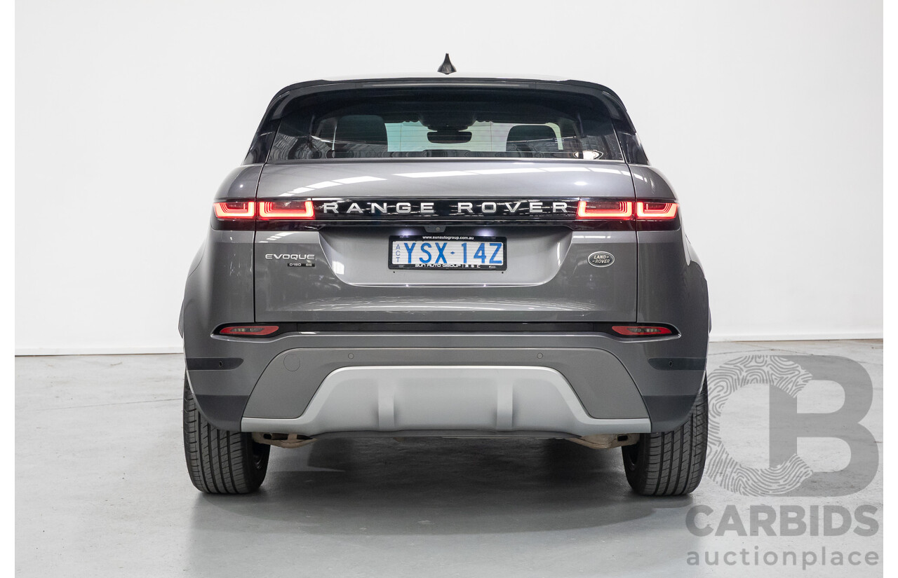 5/2019 Range Rover Evoque D180 SE (AWD) L551 MY20 4d Wagon Corris Grey Metallic Turbo Diesel 2.0L