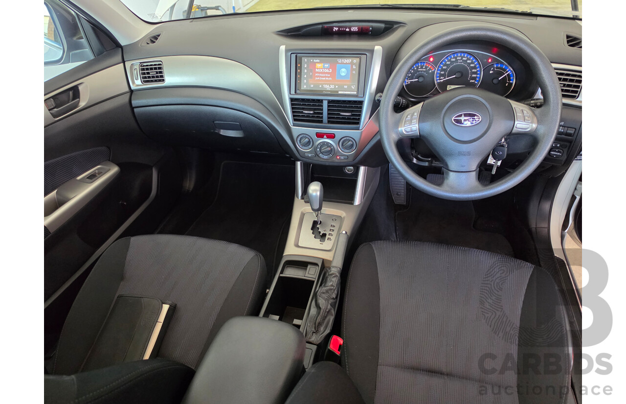 01/2010 Subaru Forester X Columbia MY10 4d Wagon Pearl White 2.5L