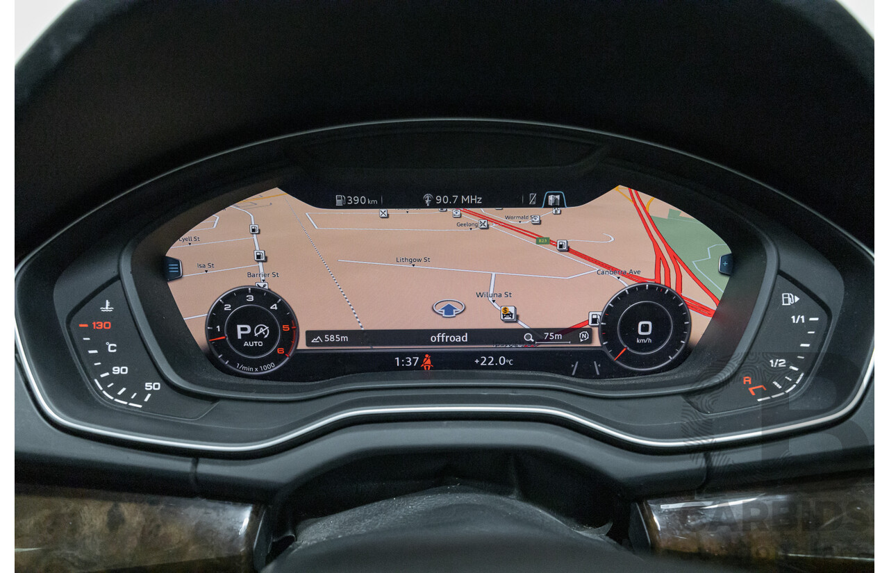 2/2019 Audi Q5 50 TDI Quattro Sport (AWD) FY MY19 4d Wagon Ibis White Turbo Diesel V6 3.0L