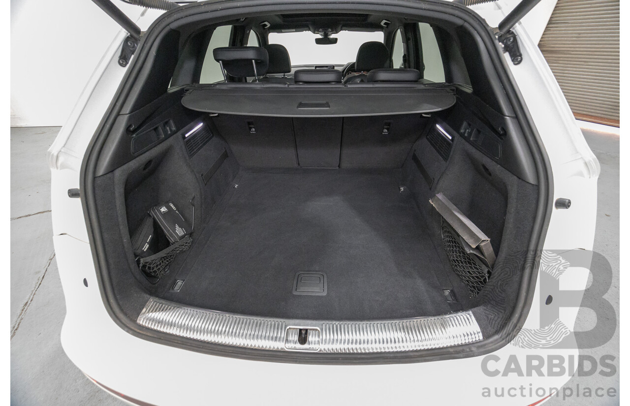 2/2019 Audi Q5 50 TDI Quattro Sport (AWD) FY MY19 4d Wagon Ibis White Turbo Diesel V6 3.0L