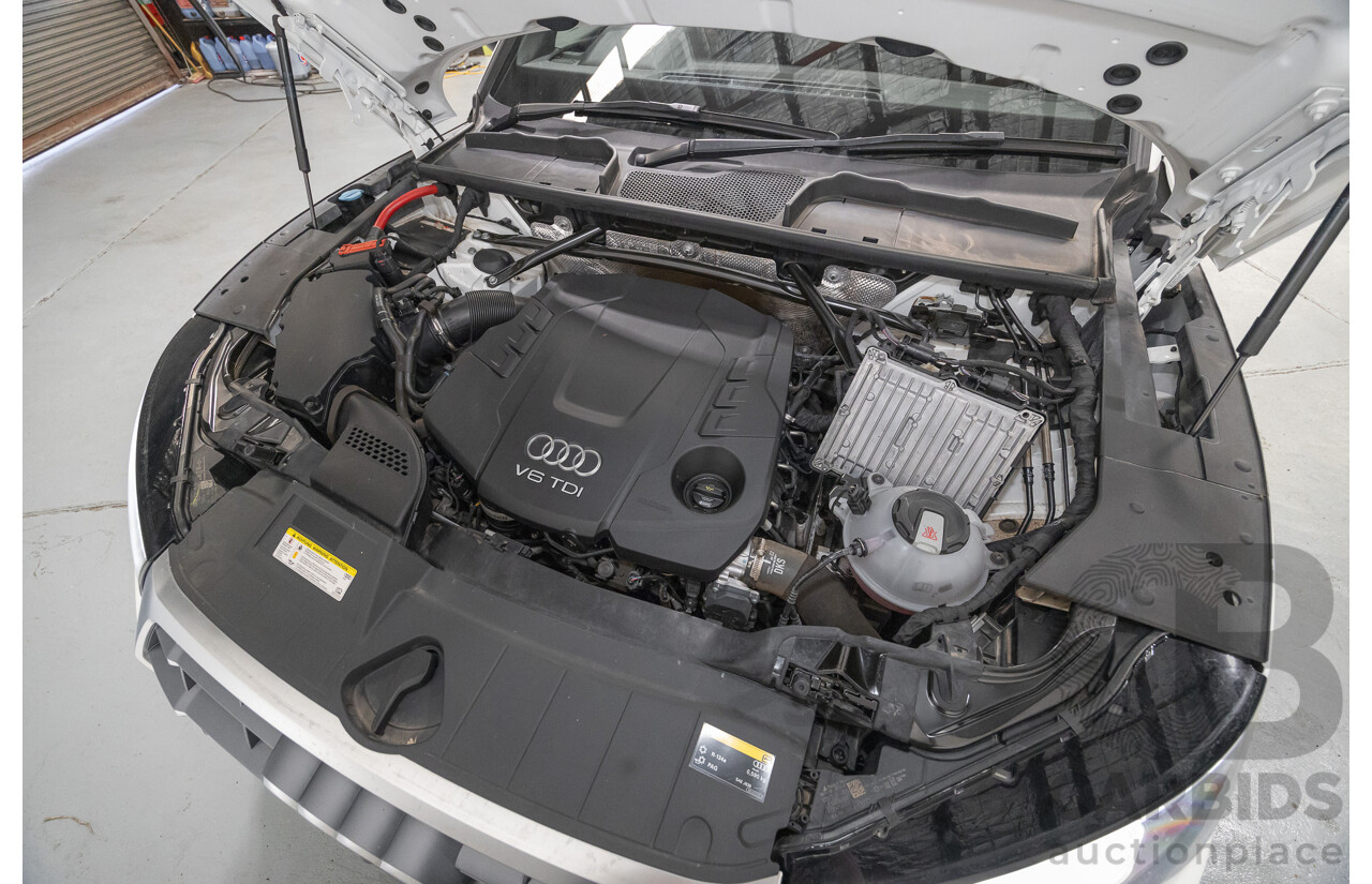 2/2019 Audi Q5 50 TDI Quattro Sport (AWD) FY MY19 4d Wagon Ibis White Turbo Diesel V6 3.0L