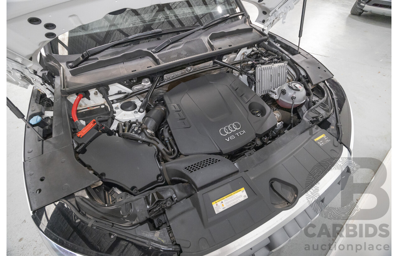 2/2019 Audi Q5 50 TDI Quattro Sport (AWD) FY MY19 4d Wagon Ibis White Turbo Diesel V6 3.0L