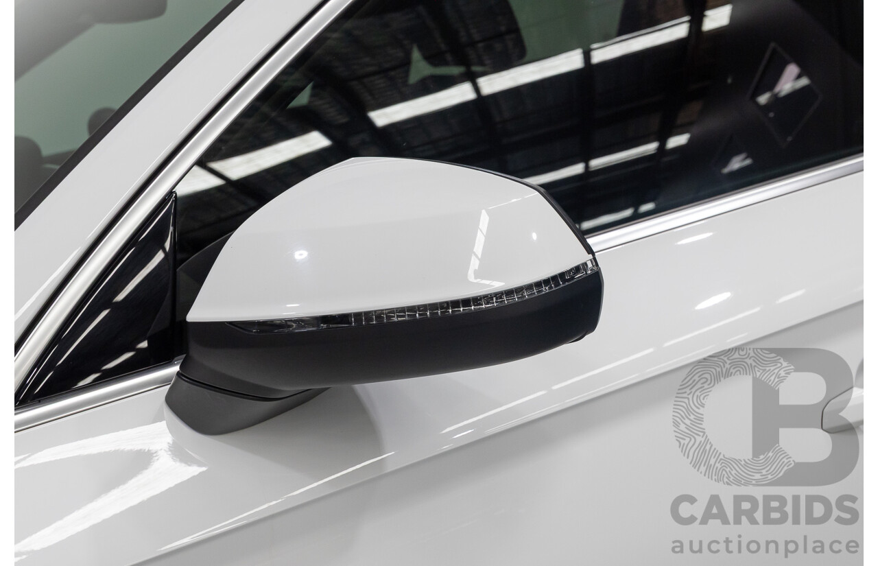2/2019 Audi Q5 50 TDI Quattro Sport (AWD) FY MY19 4d Wagon Ibis White Turbo Diesel V6 3.0L